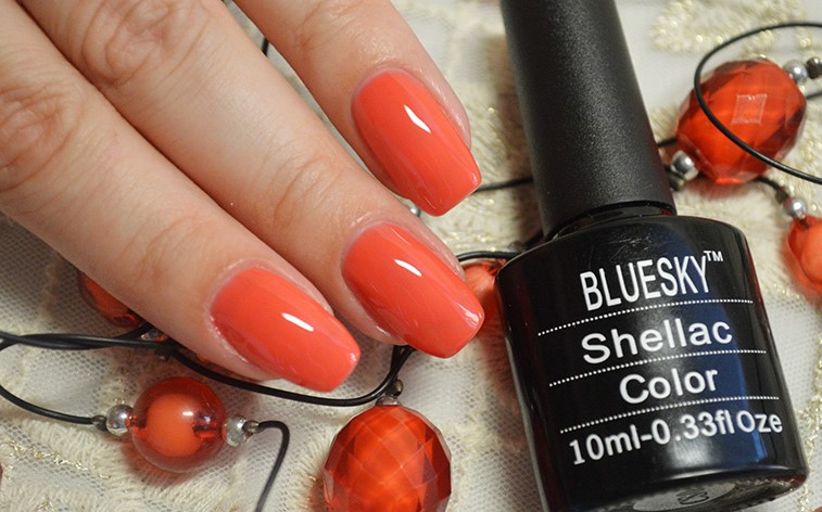 Как наносить гель-лак Блюскай (Bluesky)