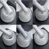 Каучуковая база Global Fashion (Глобал Фэшн) молочная с шиммером French Rubber 001, 8 мл