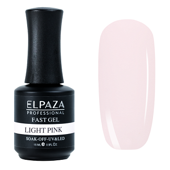 Elpaza (Эльпаза) FAST GEL #LIGHT PINK, 15 мл