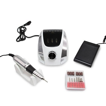 Аппарат для маникюра и педикюра Global Fashion (Глобал Фэшн) M13, белый, 35000 об.