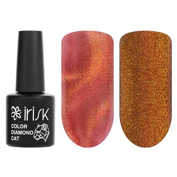 Гель-лак Irisk (Ириск) кошачий глаз Color Diamond Cat, 017, 10мл