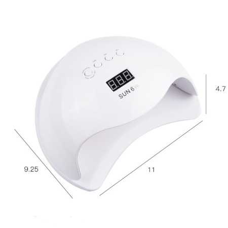 Лампа для ногтей SUN (Сан) 6 Pro UV+LED, 90 W