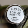 Elpaza (Эльпаза) Акриловая пудра для ногтей белая (white), 50 г
