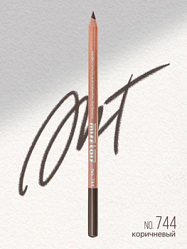 Карандаш для глаз и губ Miss Tais № 744, коричневый