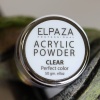 Elpaza (Эльпаза) Акриловая пудра для ногтей прозрачная (clear), 50 г