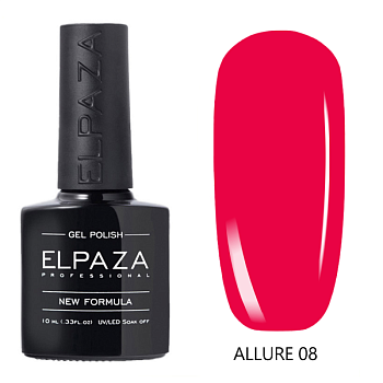 Гель-лак Elpaza (Эльпаза) Allure № 08, 10 мл