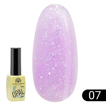 Каучуковая база Global Fashion (Глобал Фэшн) Opal 07, 8 мл