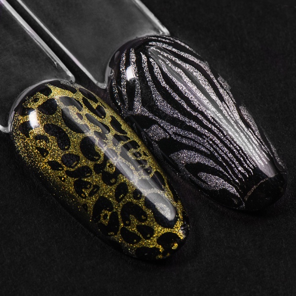 Гель-лак Irisk (Ириск) кошачий глаз Gold Diamond Cat, 10мл