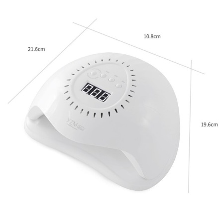 XZM 5xp лампа для ногтей UV+LED, 168 W