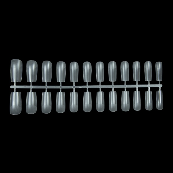 Набор гелевых матовых типсов Квадрат-2, 240 шт