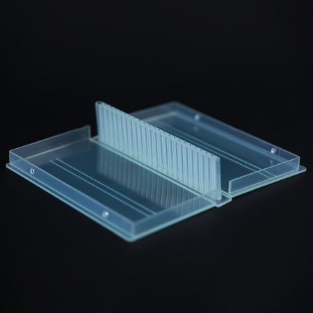 Контейнер для фрез 24 шт, витраж голубой