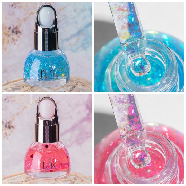 Масло Irisk для кутикулы с эффектами 006 (Snow globe coral), 15мл