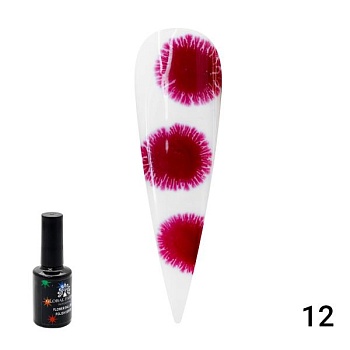 Гель-лак Global Fashion (Глобал Фэшн) Flowers 12, 8 мл