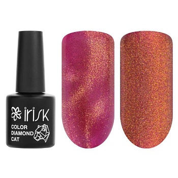 Гель-лак Irisk (Ириск) кошачий глаз Color Diamond Cat, 016, 10мл