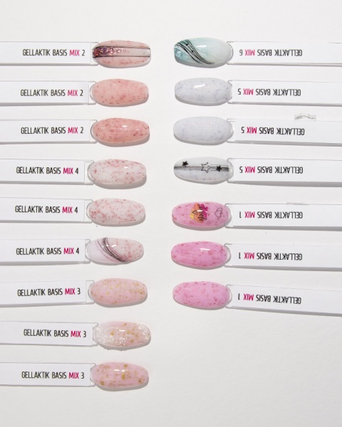 База Gellaktik (Геллактик) GELLAKTIK BASIS MIX-06 покрытие с поталью, 15мл