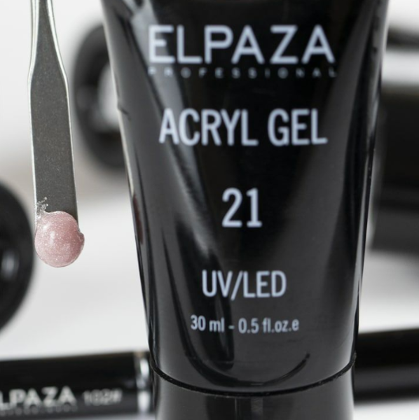 Акригель Elpaza (Эльпаза) Acryl Gel (полигель) UV/LED 21, 30 мл
