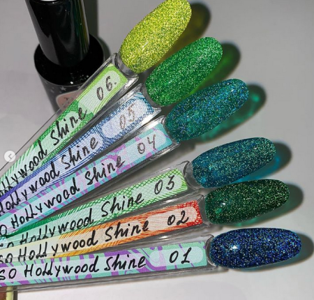 Гель-лак Tartiso (Тартисо) светоотражающий Hollywood Shine 003, 10 мл