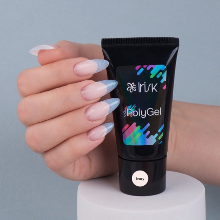 Полигель Irisk (Ириск) PolyGel 20 Crystal Clear (мелкозернистый), 60гр
