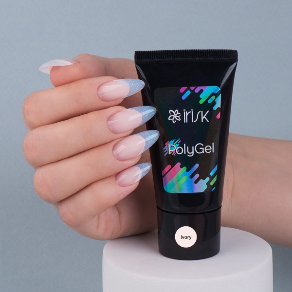 Полигель Irisk (Ириск) PolyGel 20 Crystal Clear (мелкозернистый), 60гр