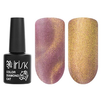 Гель-лак Irisk (Ириск) кошачий глаз Color Diamond Cat, 009, 10мл