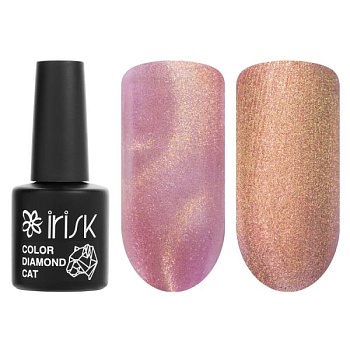 Гель-лак Irisk (Ириск) кошачий глаз Color Diamond Cat, 010, 10мл