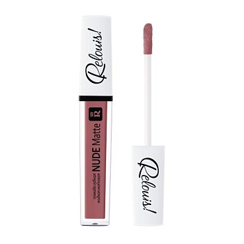 Помада для губ Relouis Nude Matte жидкая тон 25, 4.5 г