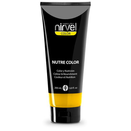Nirvel (Нирвел) питательная гель-маска Nutre Color Yellow, жёлтый, 200 мл