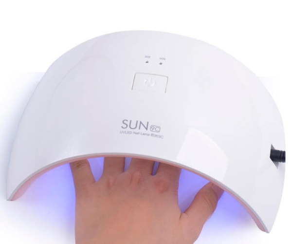Sun (сан) 9C лампа для ногтей UV+LED, 24 W