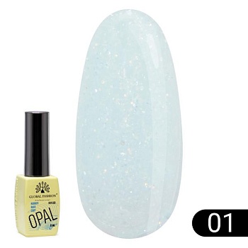 Каучуковая база Global Fashion (Глобал Фэшн) Opal 01, 8 мл