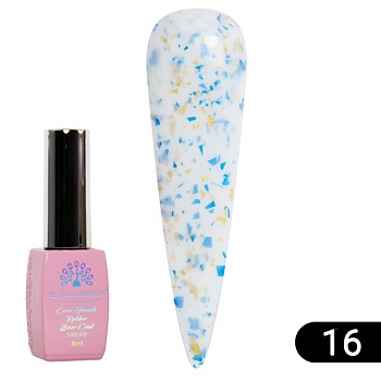 Каучуковая база Global Fashion (Глобал Фэшн) Поталь 16, 8 мл