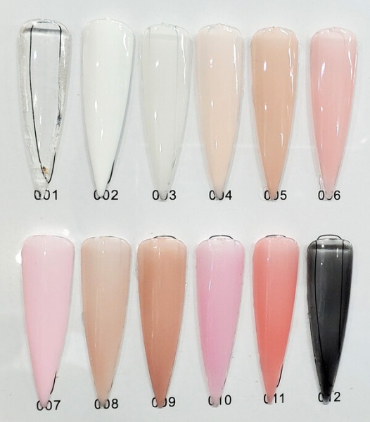 Гель для наращивания ногтей Global Fashion (Глобал Фэшн) Твёрдый гель (Hard Gel) 011, 15 мл