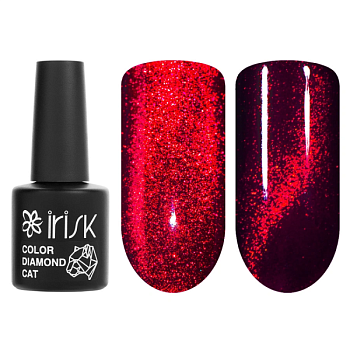 Гель-лак Irisk (Ириск) кошачий глаз Color Diamond Cat, 036, 10мл