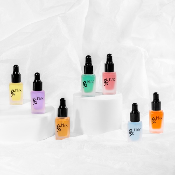 Масло Irisk (Ириск) Perfume Oil сухое с витамином Е для ногтей и кутикулы апельсин и имбирь, 8 мл