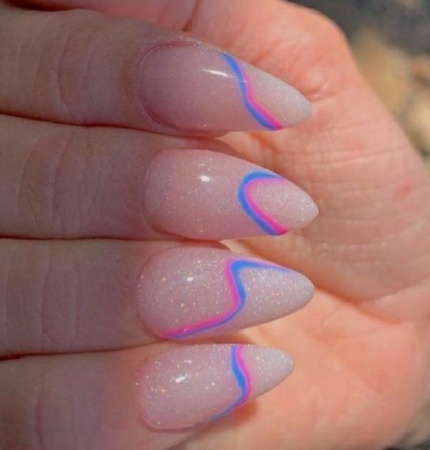 Гель Global Fashion (Глобал Фэшн) Magic-Extension с шиммером 01, 12 мл