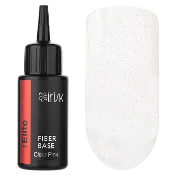 Каучуковая база Irisk (Ириск) Elite Fiber Base для гель-лака армирующая 01, 50мл