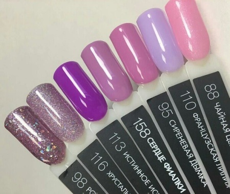 Гель-лак Cosmolac (Космолак) Glitter 116 Хрустальная туфелька, 7,5 мл.