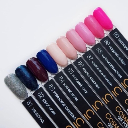 Гель-лак Cosmolac (Космолак) Glitter 81 Звездопад, 7,5 мл.