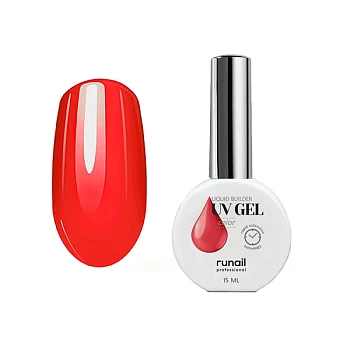Цветной жидкий UV-гель RuNail (Рунейл) professional 5404, 15 мл