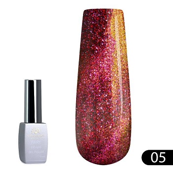 Гель-лак Global Fashion (Глобал Фэшн) Cat Eyes Fairy 05, 8 мл