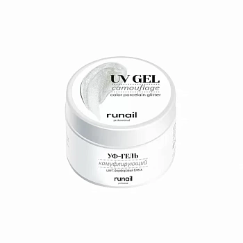 Камуфлирующий UV-гель RuNail (Рунейл) professional 6101, 30 мл