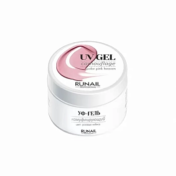 Камуфлирующий UV-гель RuNail (Рунейл) professional 3745, 56 мл