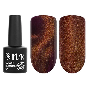 Гель-лак Irisk (Ириск) кошачий глаз Color Diamond Cat, 030, 10мл
