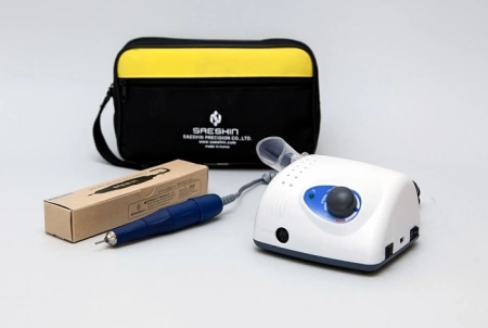 Аппарат для маникюра Strong-210/105L (без педали в сумке), оригинальный, 35000 об.