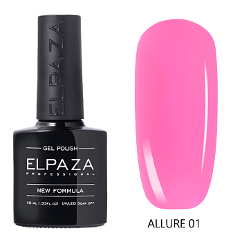 Гель-лак Elpaza (Эльпаза) Allure № 01, 10 мл