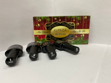 Подарочный набор гель-лаков Elpaza (Эльпаза) Thermo (01, 04, 07, 08)