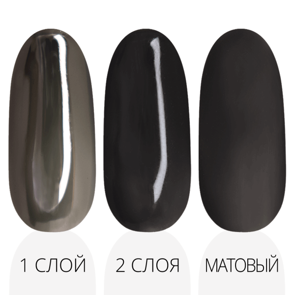 База LAK'U (Лакью) Base coat black, 10 мл