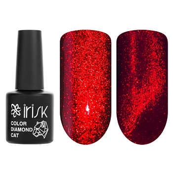 Гель-лак Irisk (Ириск) кошачий глаз Color Diamond Cat, 035, 10мл
