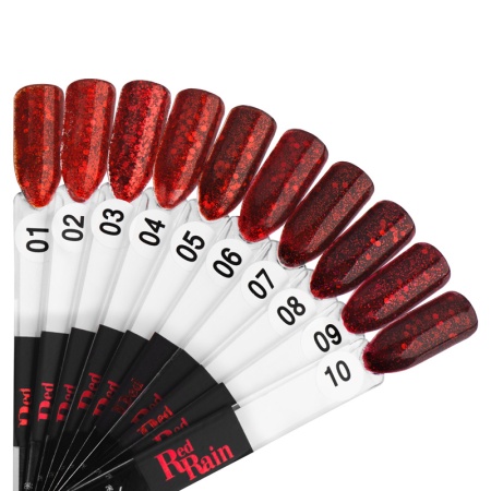 Гель-лак Irisk (Ириск) Red Rain № 04, 10 мл