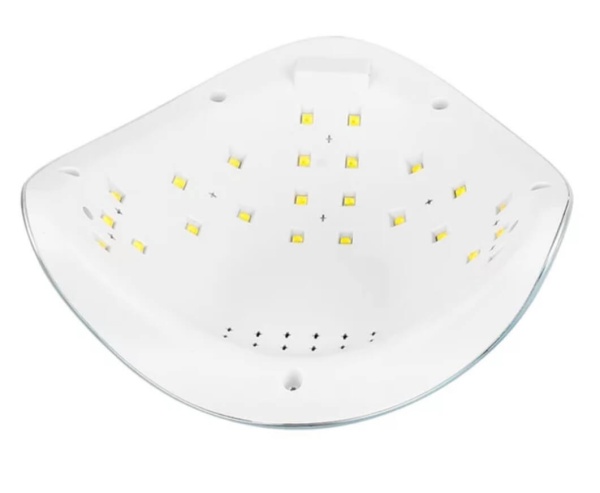 Sun (сан) 5 лампа для ногтей UV+LED, белый жемчуг, 48 W