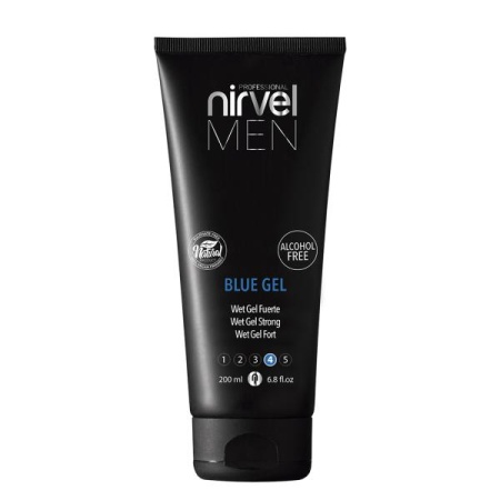 Nirvel (Нирвел) гель для укладки волос сильной фиксации Blue Gel, 200 мл